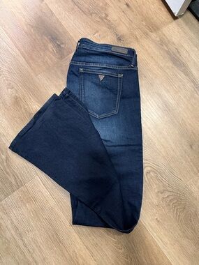 Guess Women's Dark Indigo Bootcut Jeans